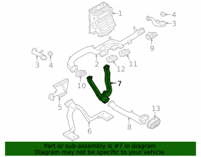 Печка в сборе Ford Flex 09-11 manual