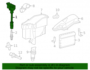 Катушка зажигания Lexus NX200t NX300 15-21 2.0T