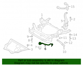 Рычаг передний нижний передний правый BMW X5 F15 14-18