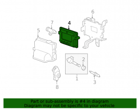 Блок ECU компьютер двигателя Acura MDX 07-09