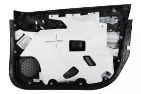 Обшивка двери карточка передняя левая Chevrolet Volt 16- черн ткань