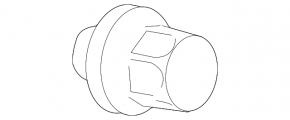 Гайка колесная d21 M14x1.5 Toyota Sequoia 08-16