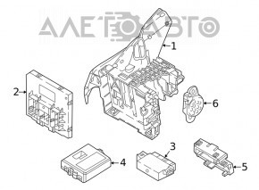 Gateway Control Unit Module VW Jetta 19-19