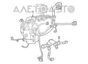 Проводка двигателя Fiat 500 13-13