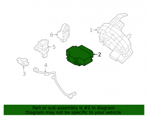 Модуль srs airbag компьютер подушек безопасности Hyundai Sonata 18-19
