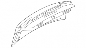 Крышка багажника Audi A6 C7 12-18