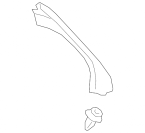 Накладка проема багажника внутренняя правая Toyota Camry v70 18-20