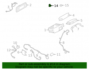 Microfon de tavan Ford Escape MK4 20 - Tip 2, Gri