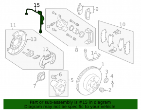Датчик ABS задний правый Infiniti FX35 FX45 03-08