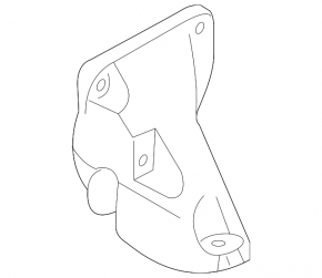 Кронштейн подушки двигателя левый Infiniti G35 4d 06-09 2wd