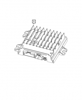 CENTRAL ADAS DECISION CONTROL MODULE Jeep Grand Cherokee WL 21-26