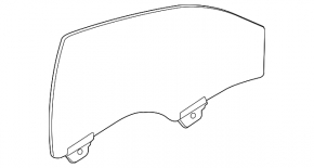 Стекло двери передней левой Chevrolet Malibu 16-23