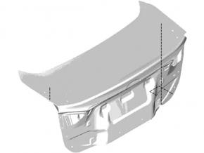 Крышка багажника Ford Fusion mk5 13-20