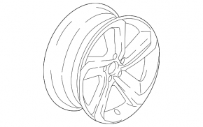 Roată de 19 inch, 5*114,3 Honda Accord 18-22 Sport