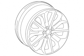 Диск колесный R19 8,5J ET:45 Audi A6 C7 12-18 тип 1