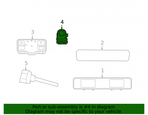 Кнопка Start/Stop Mercedes H247 GLA 20-26