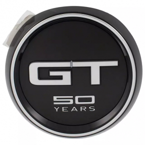 Эмблема крышки багажника Ford Mustang mk6 15-15 купе, GT 50th Anniversary, слом креп