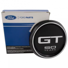Эмблема крышки багажника Ford Mustang mk6 15-15 купе, GT 50th Anniversary, слом креп