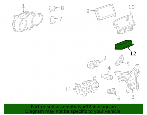 MULTI MEDIA MODULE Chevrolet Cruze 11-16