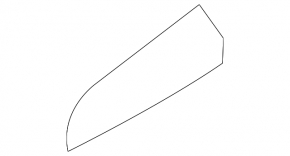 Ornamente panou față dreapta BMW X3 F25 11-17, gri