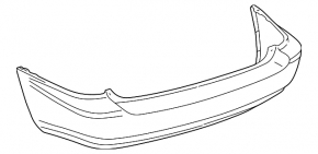 Bara spate goală Lexus RX300 98-03