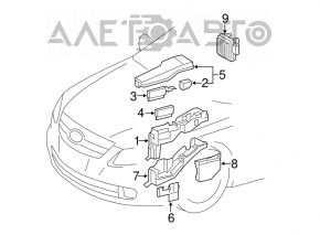 Блок предохранителей подкапотный Toyota Avalon 05-10