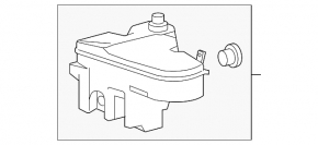 Бачок омывателя Lexus IS250 IS300 IS350 06-13 в сборе