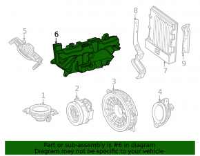 Сабвуфер Toyota Sienna 21-26 JBL