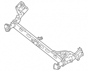 Балка задняя Nissan Sentra 16-19