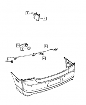 Montajul barei spate pentru Dodge Charger 15-20 este finalizat