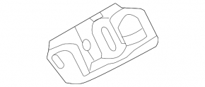 Крюк замка двери багажника Infiniti QX30 17-19