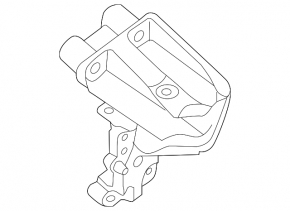 Suport motor spate stânga Infiniti JX35 QX60 14-17 Hibrid