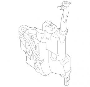 Бачок омывателя Mercedes X164 GL W164 ML