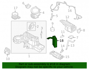 Radiatorul încălzitorului pentru Ford Fiesta 11-19