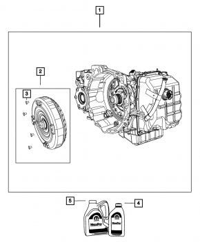 АКПП в сборе Dodge Grand Caravan 11-20 3.6 FWD