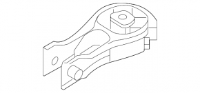 Подушка двигателя задняя Mazda CX-50 23-26 2.5