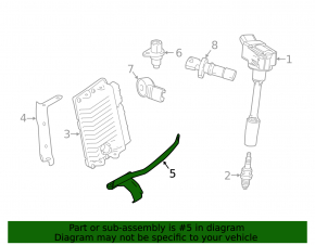 Кронштейн блока ECU Lexus NX200t NX300 15-21 нижний