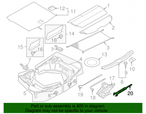 Ключ балонный гаечный Nissan 350z 03-08