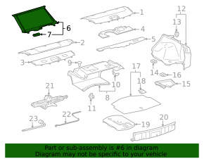 Шторка заднего стекла Lexus IS250 IS300 IS350 06-13