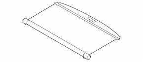 Corda portbagaj Hyundai Ioniq 17-22 neagra