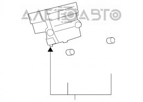 Головное устройство Lexus ES350 07-09 царапины, затерт уголок