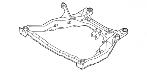 Grila frontala Mazda CX-7 06-09 ruginită