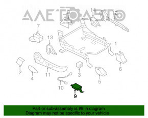 Modulul de control al detectării ocupanților Mazda CX-7