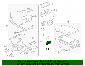 USB Hub Chevrolet Bolt EV 22-23 передний