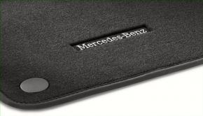 Комплект ковриков салона ткань Mercedes W213 E 17-23 черная