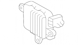 Ventilatorul de răcire al computerului Lexus RX350 16-22