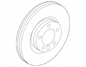 Disc de frână față stânga pentru Land Rover Discovery Sport 20-25 325/30mm