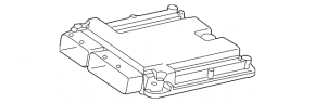 Блок ECU компьютер двигателя Audi A4 B8 08-15 2.0T