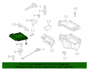 Блок ECU компьютер двигателя Audi A4 B8 08-15 2.0T