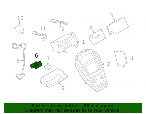 USB Hub Lincoln MKC 17-19